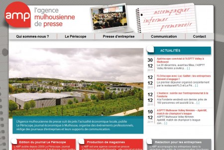 Site de l'Agence Mulhousienne de Presse