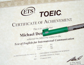 Préparation Toeic Alsace