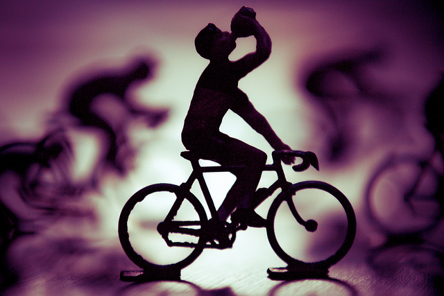 Silhouette Cycliste